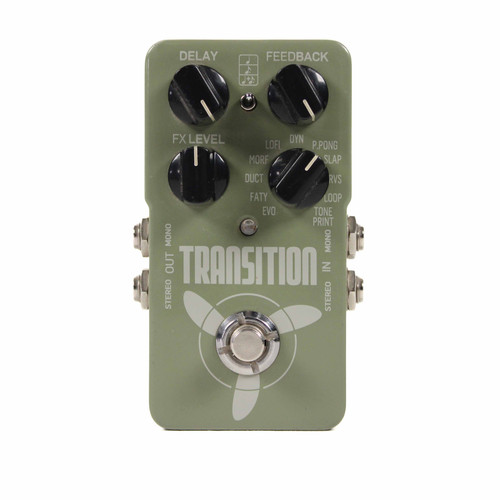 Vist Large View of Product Image Which is Used TC Electronic TRANSITION Delay Pedal