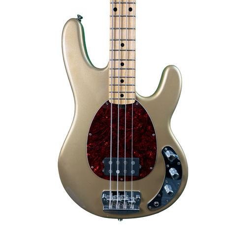 Vist Large View of Product Image Which is Used Copley COPY STING RAY BASS Bass Guitar Yellow 4-String