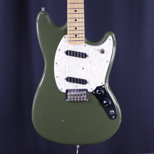 Vist Large View of Product Image Which is Used Fender MUSTANG OFFSET SERIES Electric Guitar Green 6-String