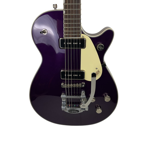 Vist Large View of Product Image Which is Used Gretsch G5210T-P90 LP Type Electric Guitar Purple 6-String