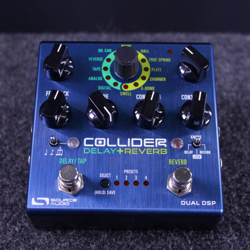 Vist Large View of Product Image Which is Used Source Audio COLLIDER DELAY+REVERB PEDAL Reverb Pedal