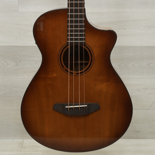 Vist Large View of Product Image Which is Used Breedlove Pursuit Ex S Concerto Acoustic Bass Guitar Honey Burst