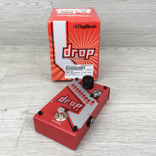 Vist Large View of Product Image Which is Used Digitech DROP POLYPHONIC PITCH W/BOX Guitar Effects Pedal