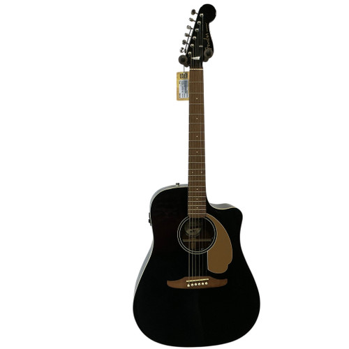 Vist Large View of Product Image Which is Used Fender REDONDO PLAYER CALI SERIES Laminate Top Acoustic Guitar Black