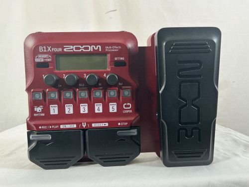 Vist Large View of Product Image Which is Used Zoom B1X FOUR ZOOM MULTI FX Multi-FX Pedal