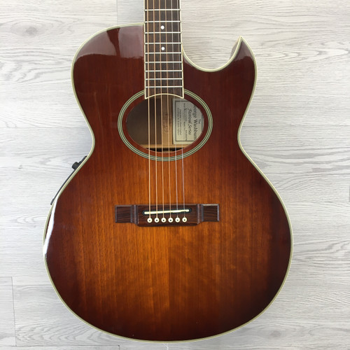 Vist Large View of Product Image Which is Used Washburn EA20MTS Laminate Top Acoustic Guitar Sunburst