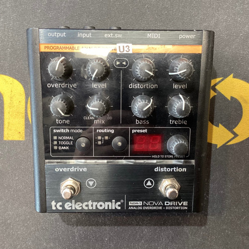 Vist Large View of Product Image Which is Used TC Electronic NOVA DRIVE NDR-1 Overdrive Pedal