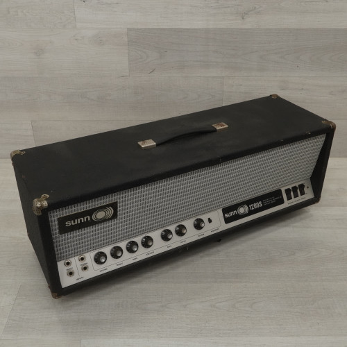 Vist Large View of Product Image Which is Used Sunn Vintage 1200S - 120-watt Tube Guitar Amplifier Head