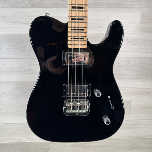 Vist Large View of Product Image Which is Used G&L ASAT HH RMC Electric Guitar - Black - Gig Bag Included