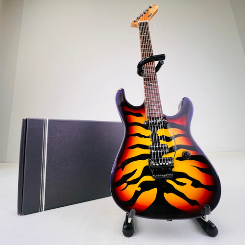 Vist Large View of Product Image Which is  Axe Heaven GL-214 George Lynch ESP Tiger Sunburst