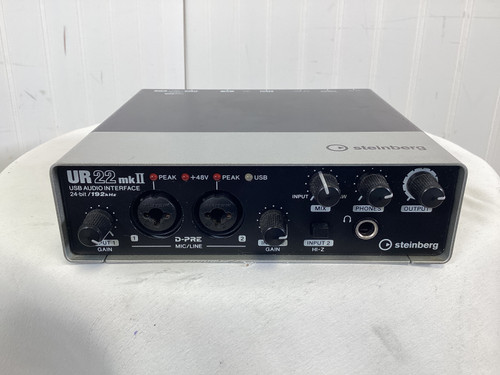 Vist Large View of Product Image Which is Used Steinberg UR22II Computer Interface 2 A/D Recording Inputs
