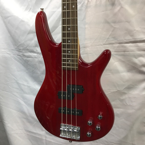 Vist Large View of Product Image Which is Used Ibanez GSR200 GIO BASS P Type Bass Guitar Red 4-String
