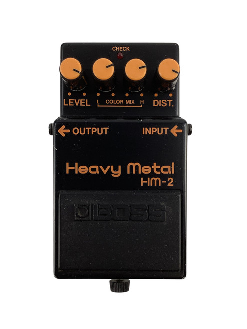 Vist Large View of Product Image Which is Used Boss HM-2 Heavy Metal MIJ Distortion Pedal - WEAR
