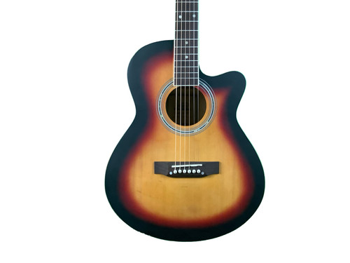 Vist Large View of Product Image Which is Used GLARRY ACOUSTIC Acoustic Guitar Sunburst