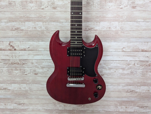 Vist Large View of Product Image Which is Used Epiphone SG SPECIAL SG Type Electric Guitar Red 6-String