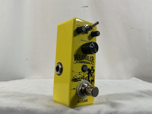 Vist Large View of Product Image Which is Used Outlaw Guitar Effects WRANGLER COMPRESSOR Compressor Pedal