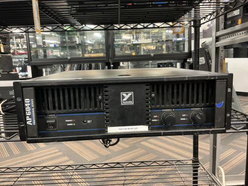 Vist Large View of Product Image Which is Used Yorkville AP6040 2000X2 POWER AMP Power Amplifier