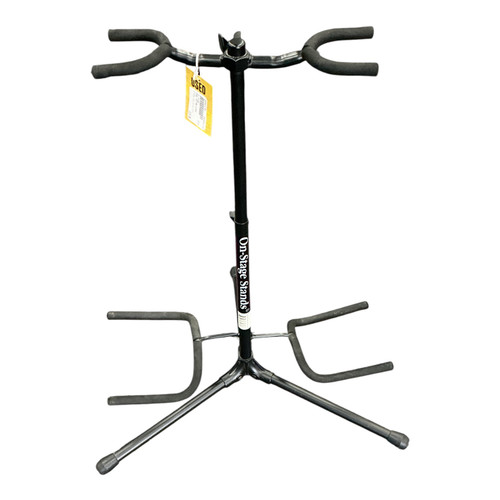 Vist Large View of Product Image Which is Used On Stage DUAL GUITAR STAND Guitar Stand