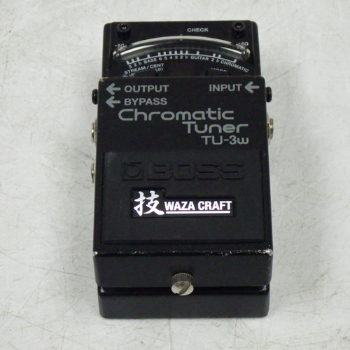Vist Large View of Product Image Which is Used Boss TU-3W CHROMATIC TUNER Tuner Pedal