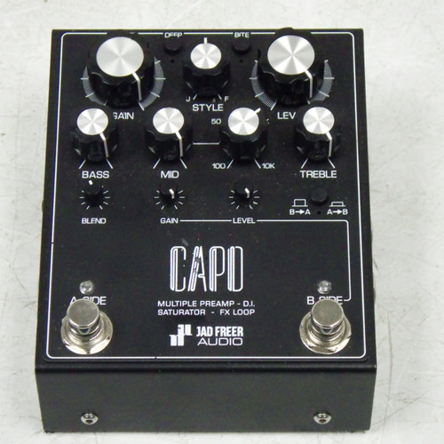 Vist Large View of Product Image Which is Used Jad Freer Audio Capo Bass Pre-Amp Pedal