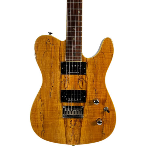 Vist Large View of Product Image Which is Used 2008 Fender Special Edition Spalted Maple Telecaster HH Electric Guitar