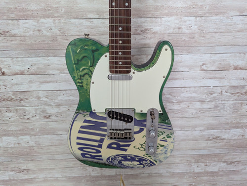 Vist Large View of Product Image Which is Used Squier 20TH ANN ROLLING ROCK TELE Electric Guitar