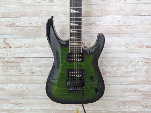 Vist Large View of Product Image Which is Used Jackson JS32Q DKA FR Super S Electric Guitar Green 6-String