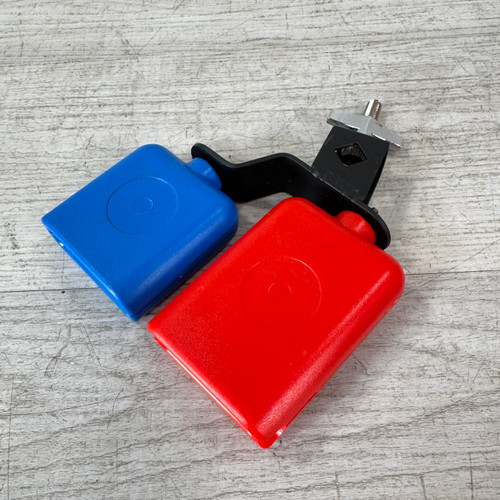 Vist Large View of Product Image Which is Used Jam Block Pair - Red and Blue
