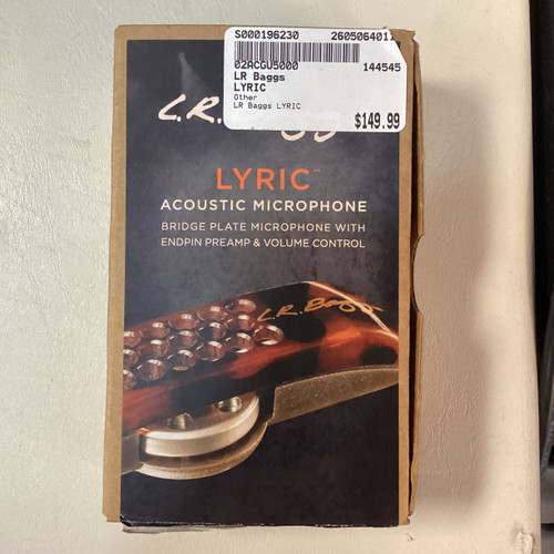 Vist Large View of Product Image Which is Used LR Baggs LYRIC Guitar Pickup