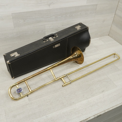 Vist Large View of Product Image Which is Used Olds Ambassador Vintage Trombone