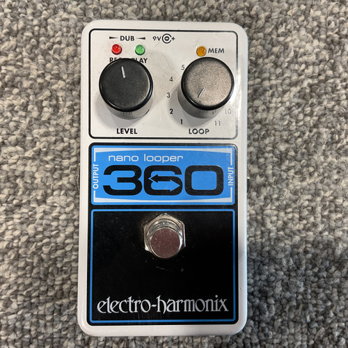 Vist Large View of Product Image Which is Used ELECTRO HARMONIX 360 NANO LOOPER Guitar Effects Pedal