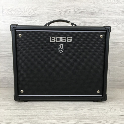 Vist Large View of Product Image Which is Used Boss KATANA 50 MKII EX 1 x 10 Solid State Amplifier 1 x 10