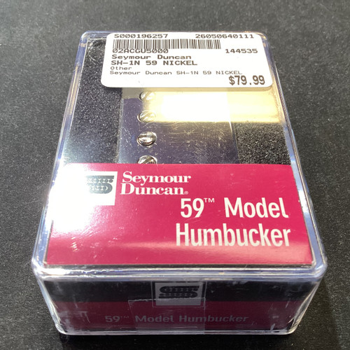 Vist Large View of Product Image Which is Used Seymour Duncan SH-1N 59 NICKEL Guitar Pickup
