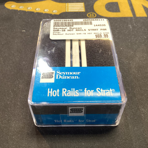 Vist Large View of Product Image Which is Used Seymour Duncan SHR-1B HOT RAILS STRAT PARCHMENT Guitar Pickup