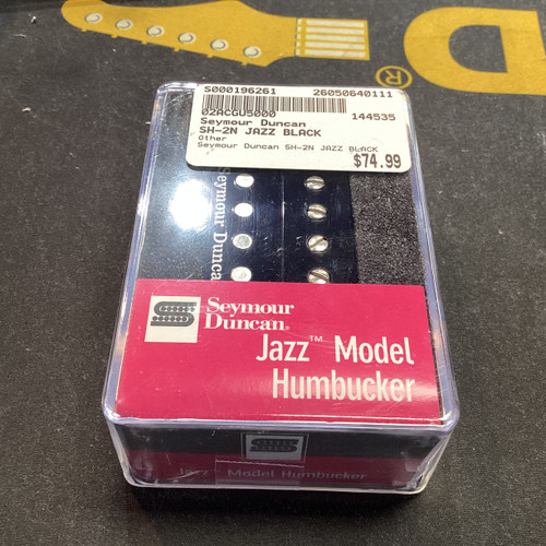 Vist Large View of Product Image Which is Used Seymour Duncan SH-2N JAZZ BLACK Guitar Pickup