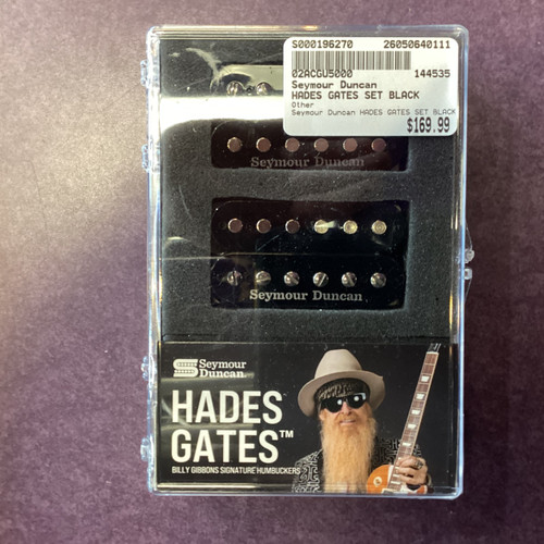 Vist Large View of Product Image Which is Used Seymour Duncan HADES GATES SET BLACK Guitar Pickup