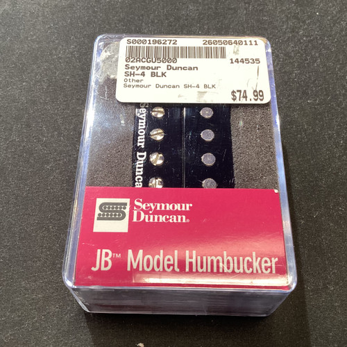 Vist Large View of Product Image Which is Used Seymour Duncan SH-4 BLK Guitar Pickup