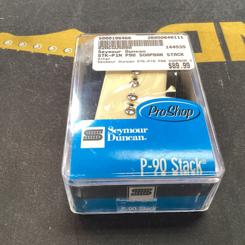 Vist Large View of Product Image Which is Used Seymour Duncan STK-P1N P90 SOAPBAR STACK Guitar Pickup
