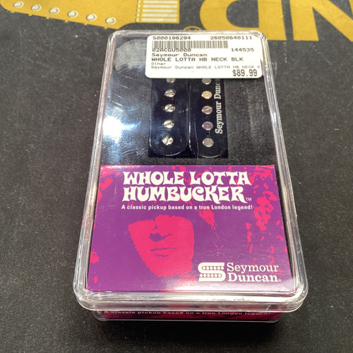 Vist Large View of Product Image Which is Used Seymour Duncan WHOLE LOTTA HB NECK BLK Guitar Pickup