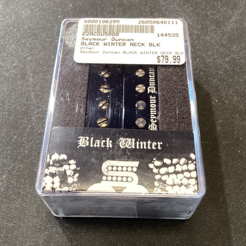 Vist Large View of Product Image Which is Used Seymour Duncan BLACK WINTER NECK BLK Guitar Pickup