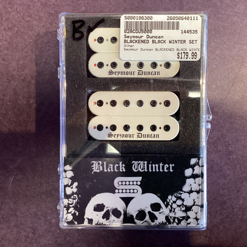 Vist Large View of Product Image Which is Used Seymour Duncan BLACKENED BLACK WINTER SET WHT Guitar Pickup