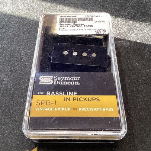 Vist Large View of Product Image Which is Used Seymour Duncan SPB-1 VINTAGE PBASS Guitar Pickup