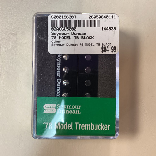 Vist Large View of Product Image Which is Used Seymour Duncan 78 MODEL TB BLACK Guitar Pickup
