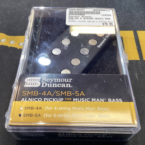 Vist Large View of Product Image Which is Used Seymour Duncan SMB-5A 5 STRING MUSIC MAN Guitar Pickup