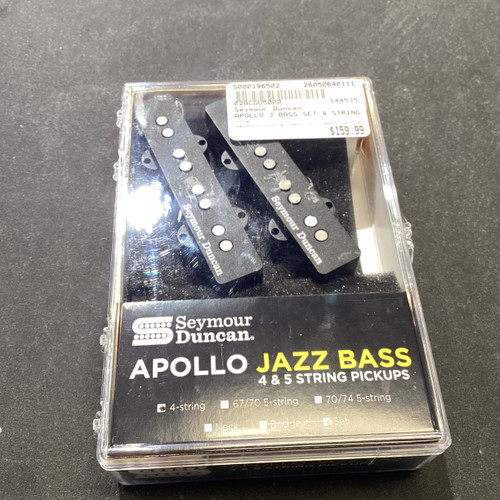 Vist Large View of Product Image Which is Used Seymour Duncan APOLLO J BASS SET 4 STRING Guitar Pickup