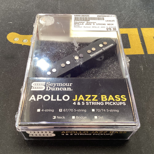 Vist Large View of Product Image Which is Used Seymour Duncan APOLLO JAZZ 5 STRING NECK Guitar Pickup
