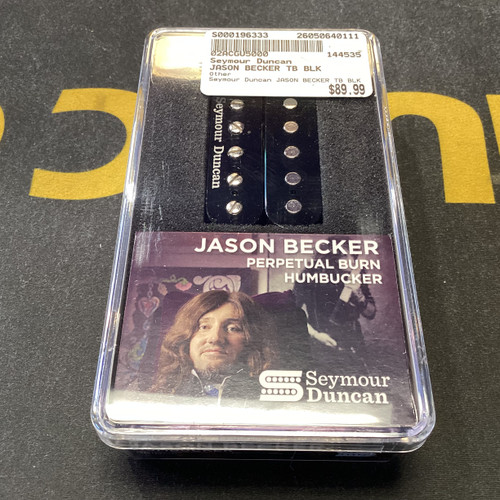 Vist Large View of Product Image Which is Used Seymour Duncan JASON BECKER TB BLK Guitar Pickup