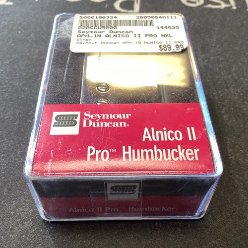 Vist Large View of Product Image Which is Used Seymour Duncan APH-1N ALNICO II PRO NKL Guitar Pickup