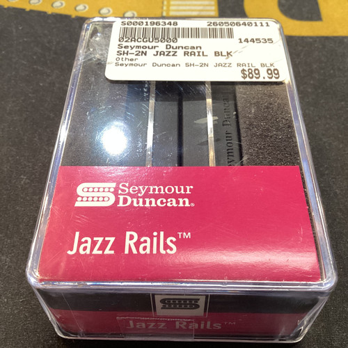 Vist Large View of Product Image Which is Used Seymour Duncan SH-2N JAZZ RAIL BLK Guitar Pickup