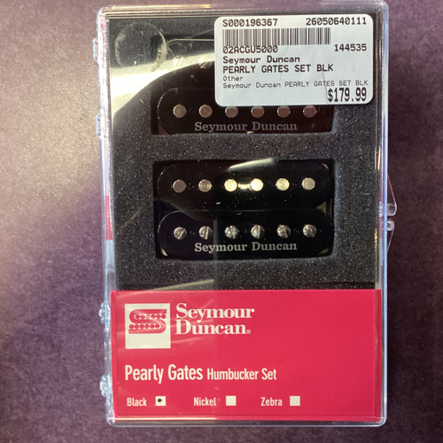 Vist Large View of Product Image Which is Used Seymour Duncan PEARLY GATES SET BLK Guitar Pickup